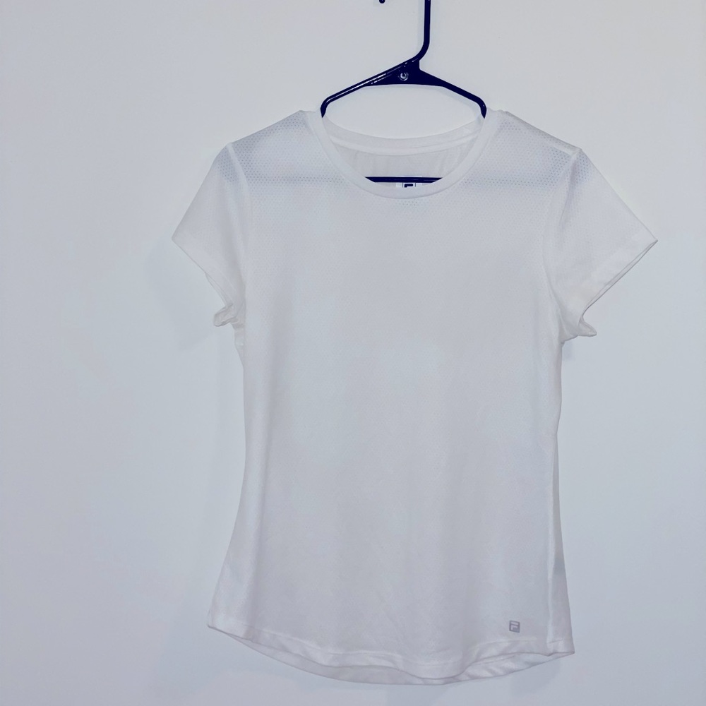 Fila Mesh Jersey Crew Neck Tee